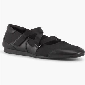 Vagabond Black Sporty Strappy Hillary Ballerina Flat